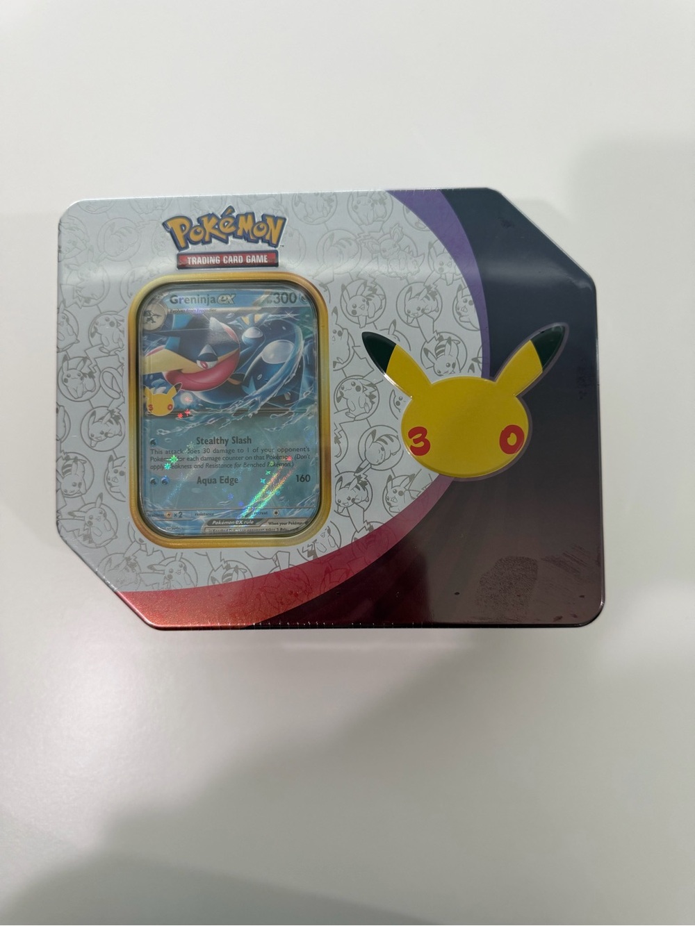 Brand New 30th Celebration Pokémon Tin